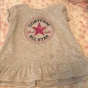 Converse toddler girl shirt